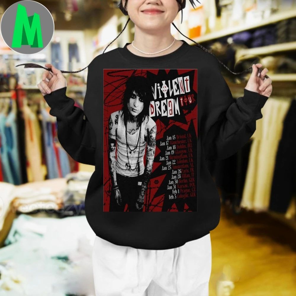 Johnnie Guilbert Europe Tour 2026 Poster Shirt