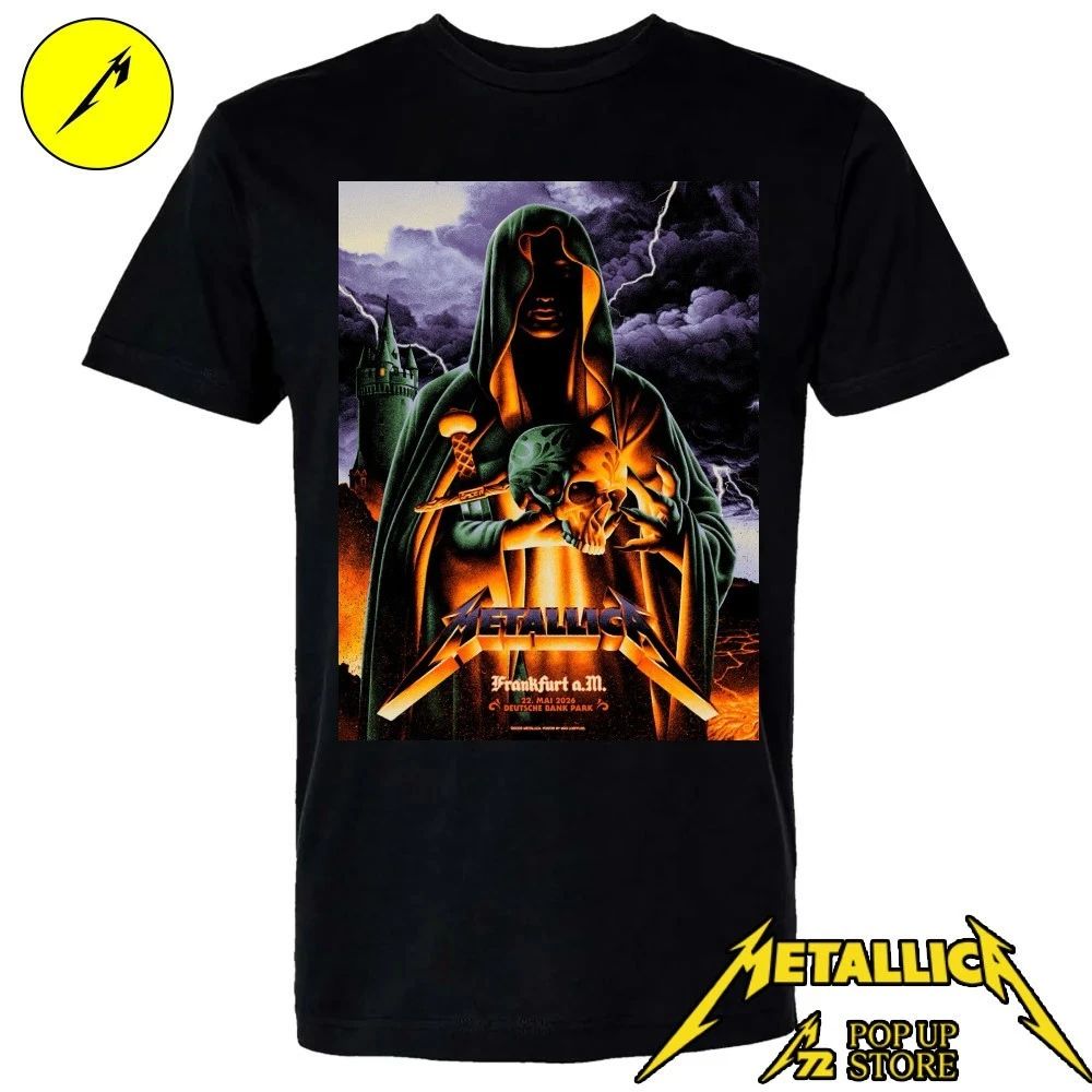 Metallica M72 Frankfurt, Germany May 22, 2026 Deutsche Bank Park Poster By Max Löffler Shirt