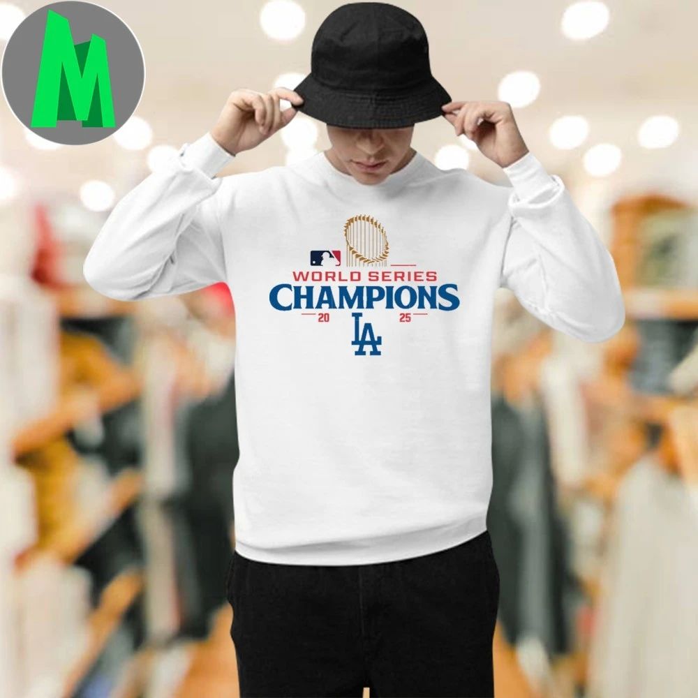 World series champions LA team world champions Logo T-Shirt