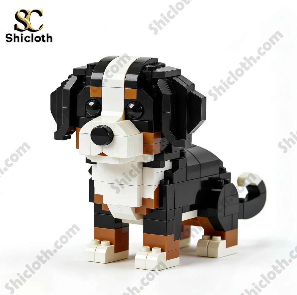 Brick Dogs Bernese Mountain Dog Brick Set