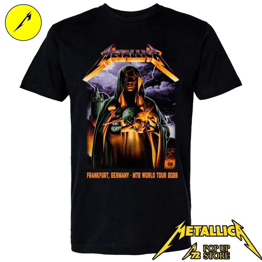 Metallica M72 Frankfurt Germany May 22, 2026 Pop-Up Shop Art by Max Löffler Shirt