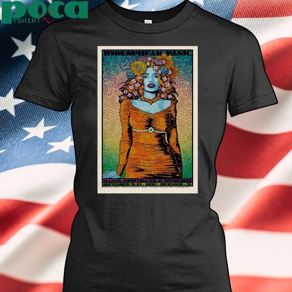 Widespread Panic Sep 12-13 2025 Allianz Amphitheater In Richmond VA Poster T-Shirt