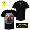 M72 Chorzow Pop-Up Metallica Poster Jakub Jagado Design For May 19 2026 In Chorzow Poland At Stadion Slaski Two Sided Shirt