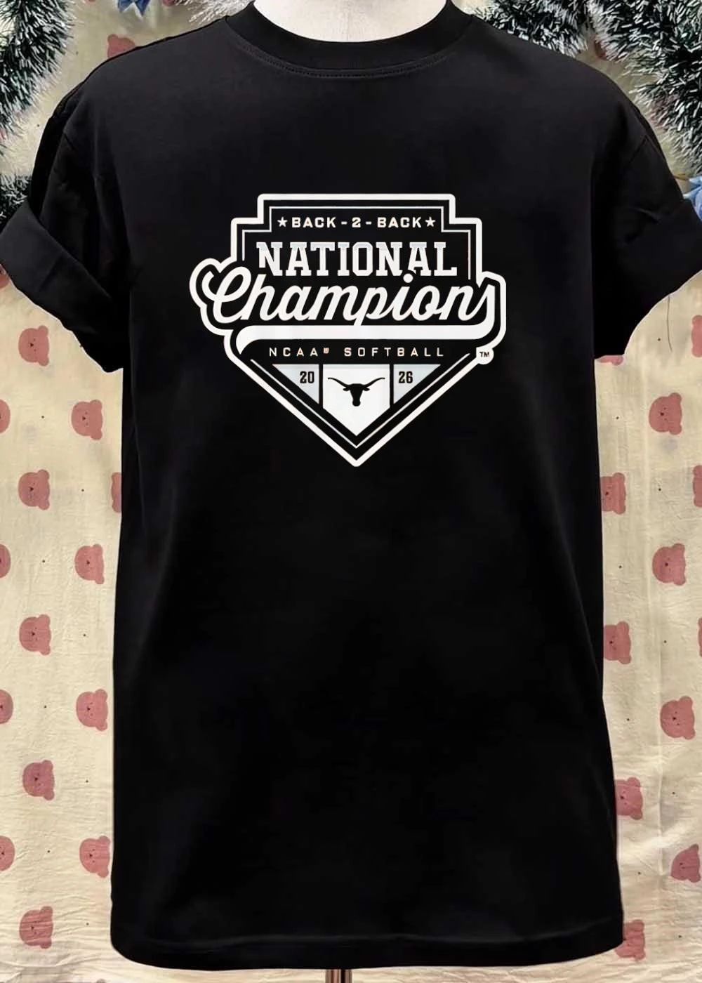 Texas Softball NCAA 2026 National Champions Logo shirt