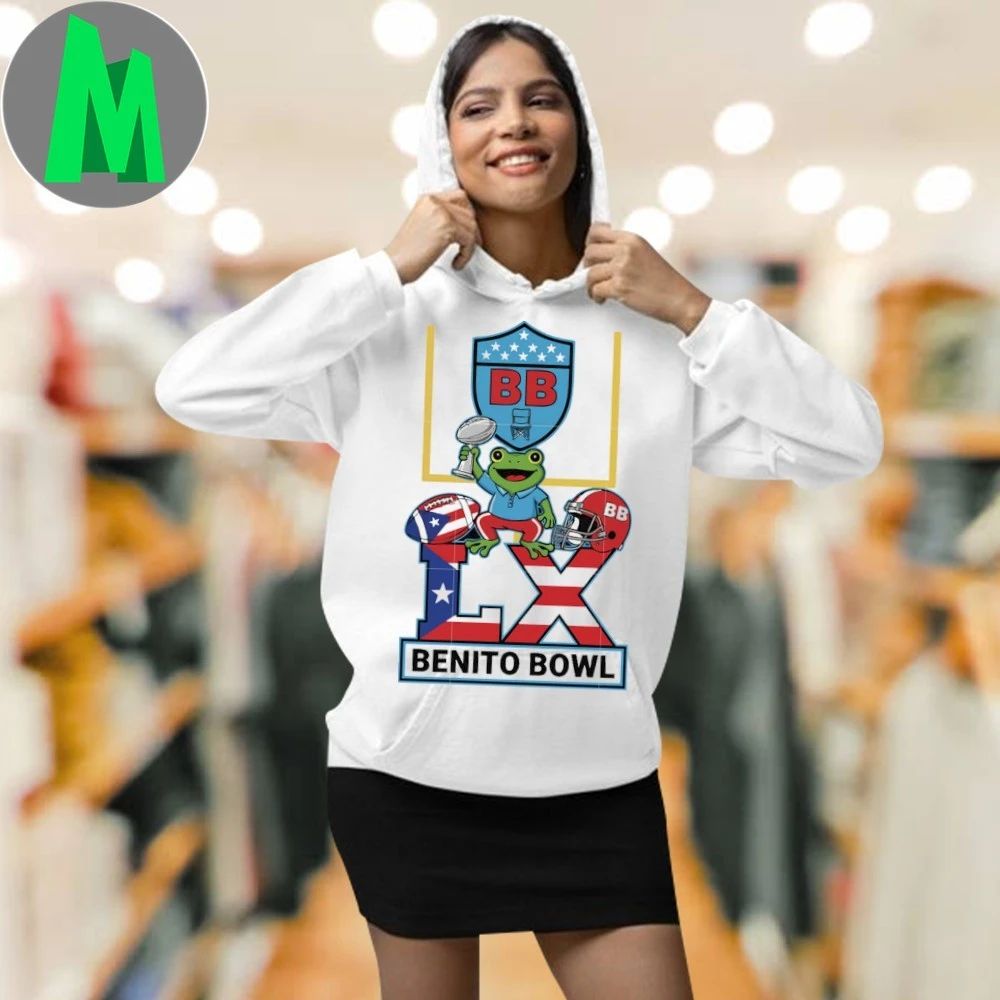Frog benito bowl frog bad bunny shirt