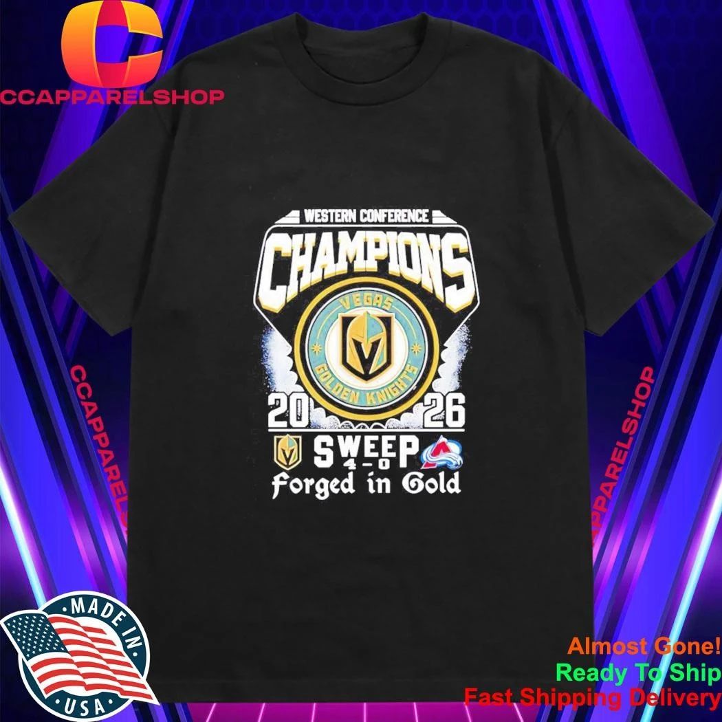 Vegas Golden Knights vs Colorado Avalanche Western Conference Champions 2026 Shirt