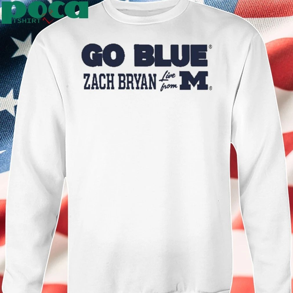 Zach Bryan The Big House Michigan Football 2025 T-Shirt