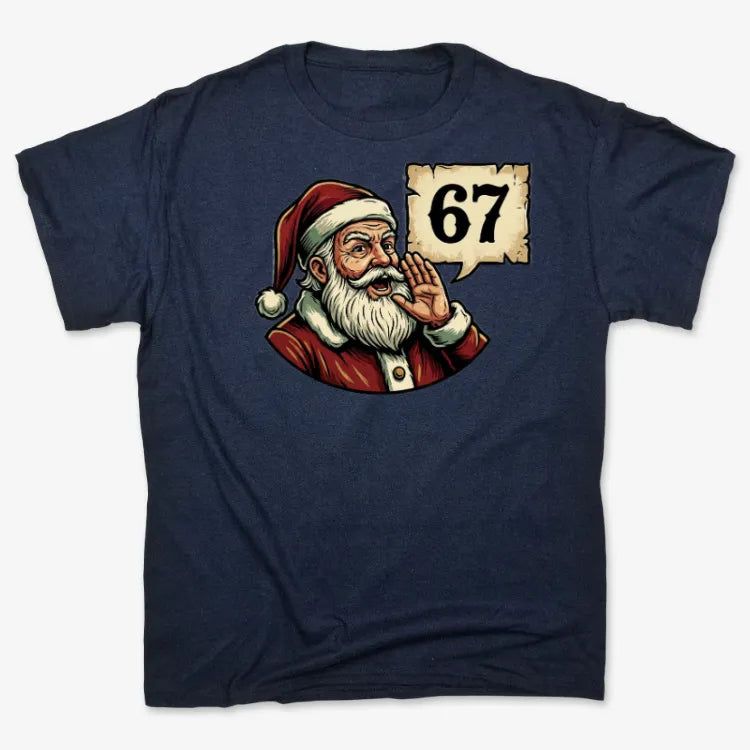 Santa's Countdown Tee: 67 Days to Cheer!