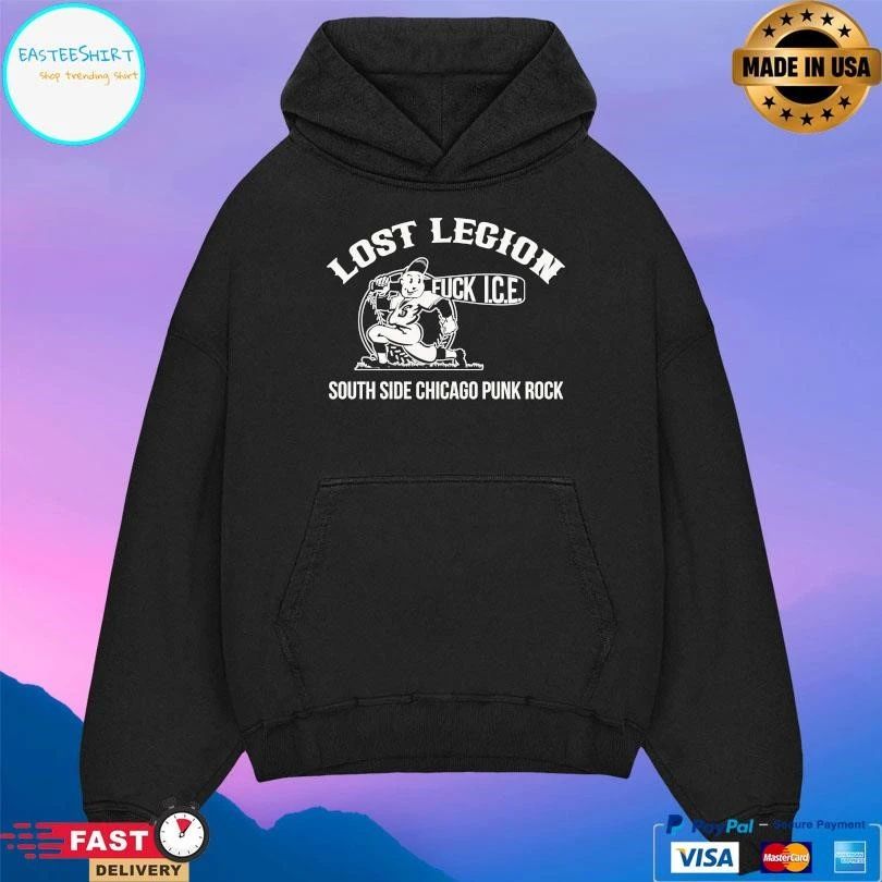 Lost Legion Fuck Ice South Side Chicago Punk Rock T-shirts