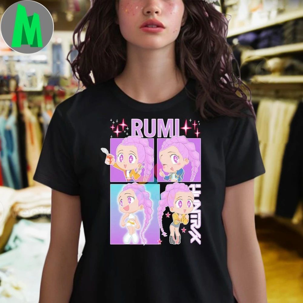 Kpop Demon Hunters Rumi Huntrix Chibi Shirt