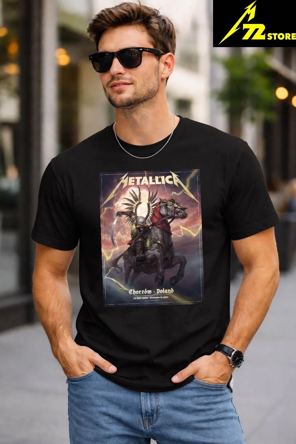 Metallica M72 Chorzow Pop-Up Shop May 19, 2026 Shirt