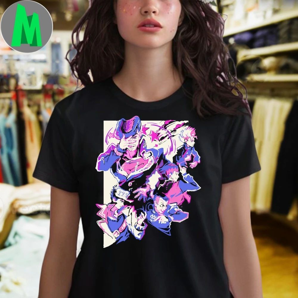 Original Morioh-cho Warriors JoJo’s Bizarre Adventure T-shirt