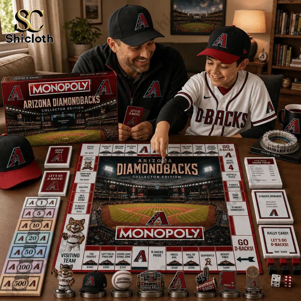 Arizona Diamondbacks Collector’s Edition Monopoly Board Game