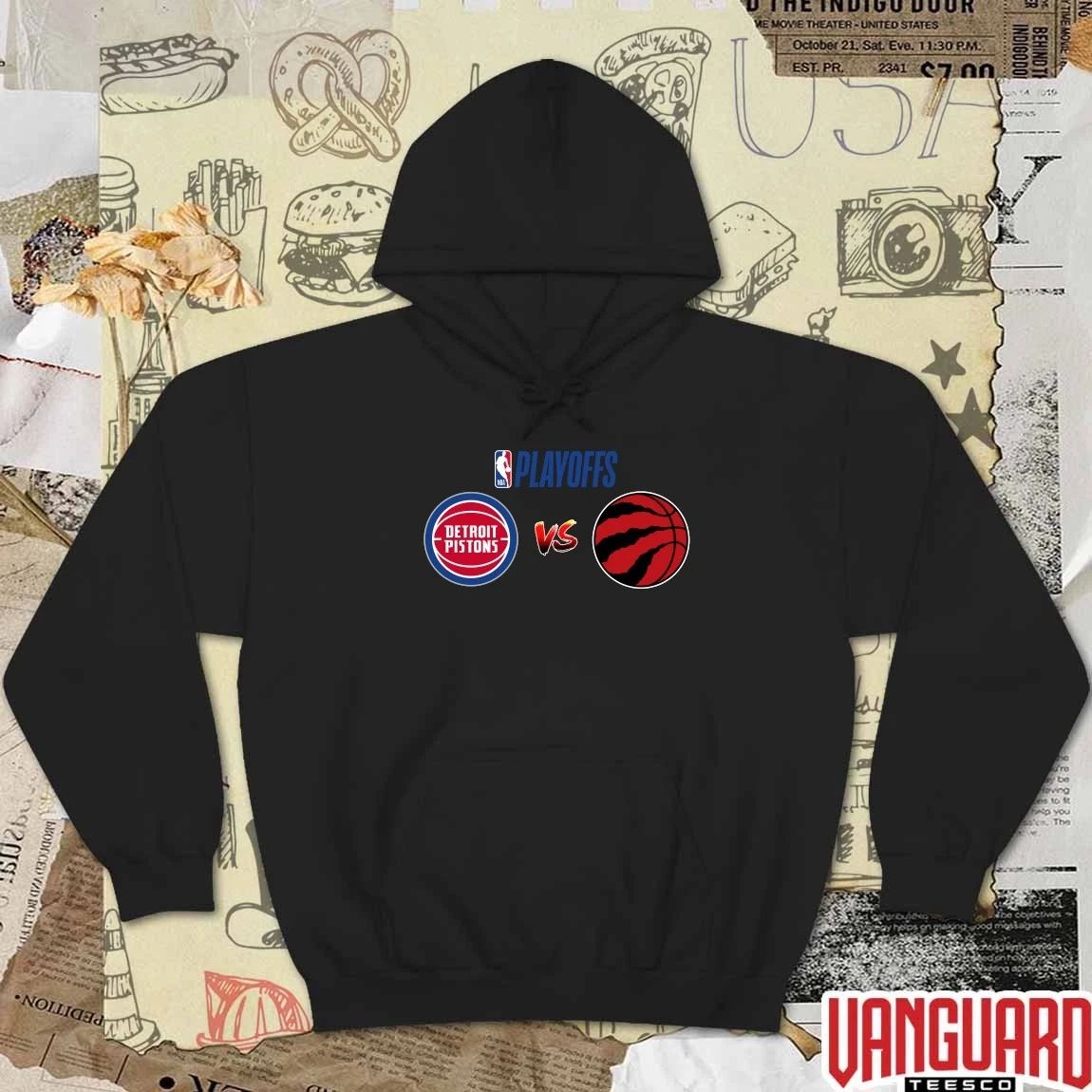 Detroit Pistons vs Toronto Raptors 2026 NBA Playoffs Conference Semifinals t-shirt