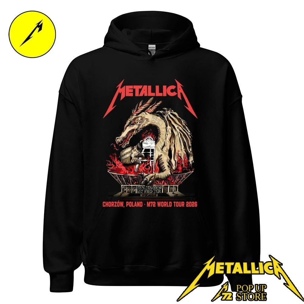 Metallica Chorzów Stadion Śląski, Poland May 9, 2026 Gojira and Knocked Loose By Karol Banach Shirt