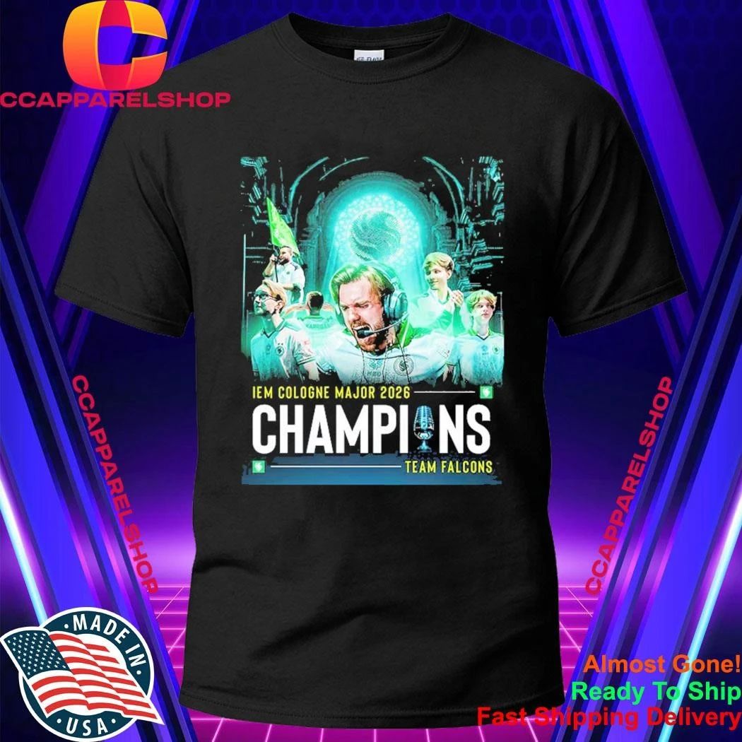 Falcons Is The IEM Cologne Major 2026 Champions First Major For Niko Shirt