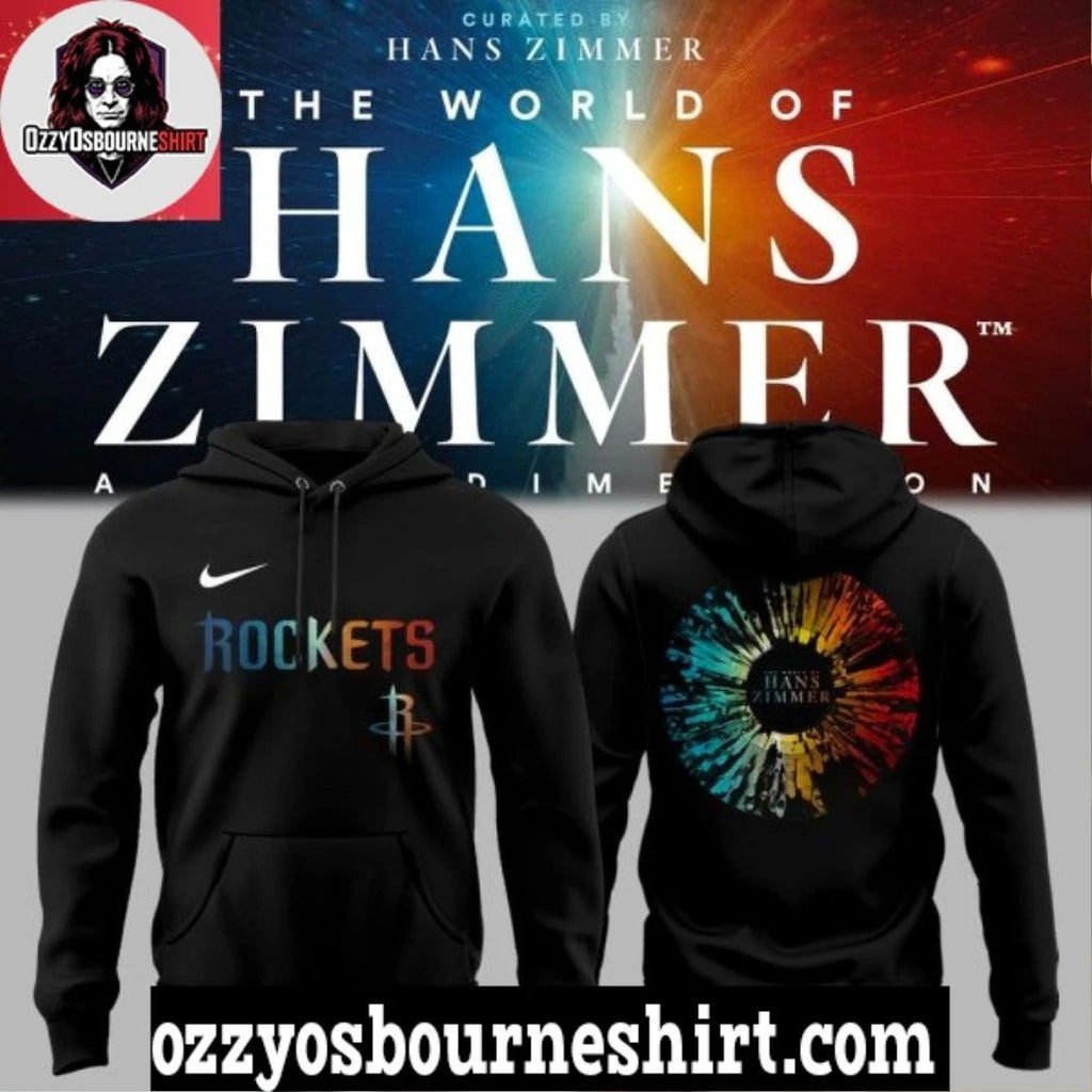Houston Rockets x Hans Zimmer A New Dimension Tour Logo 2025 Shirt