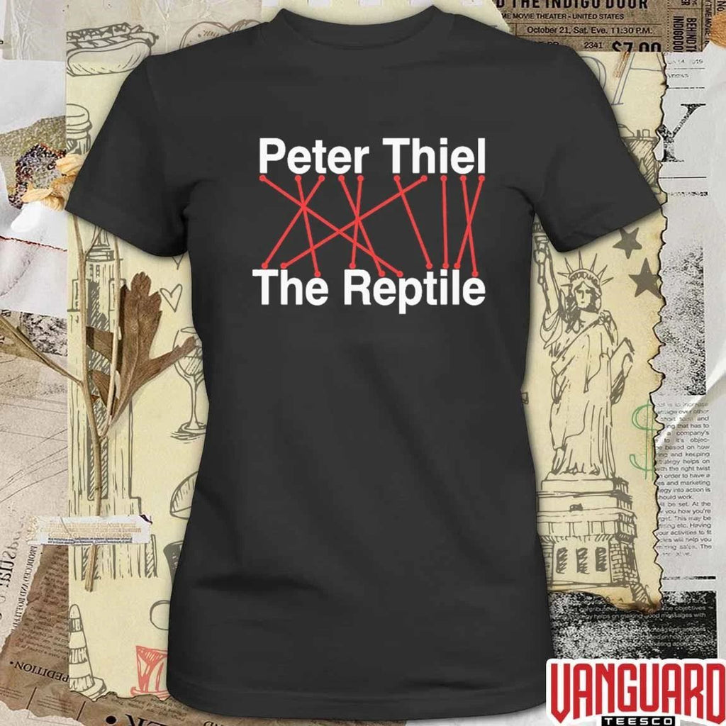 Peter Thiel The Reptile CEO t-shirt
