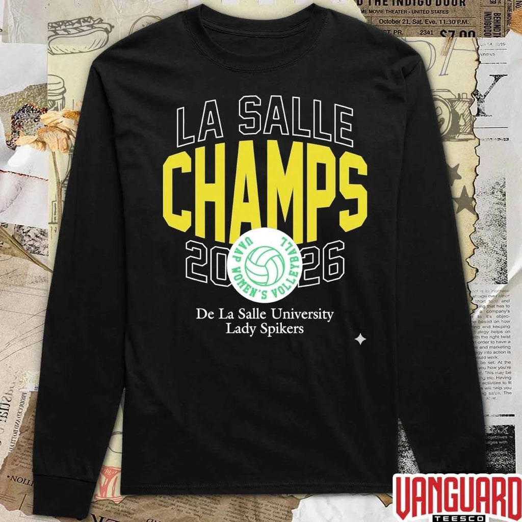 2026 UAAP Volleyball Championship De La Salle University Lady Spikers t-shirt