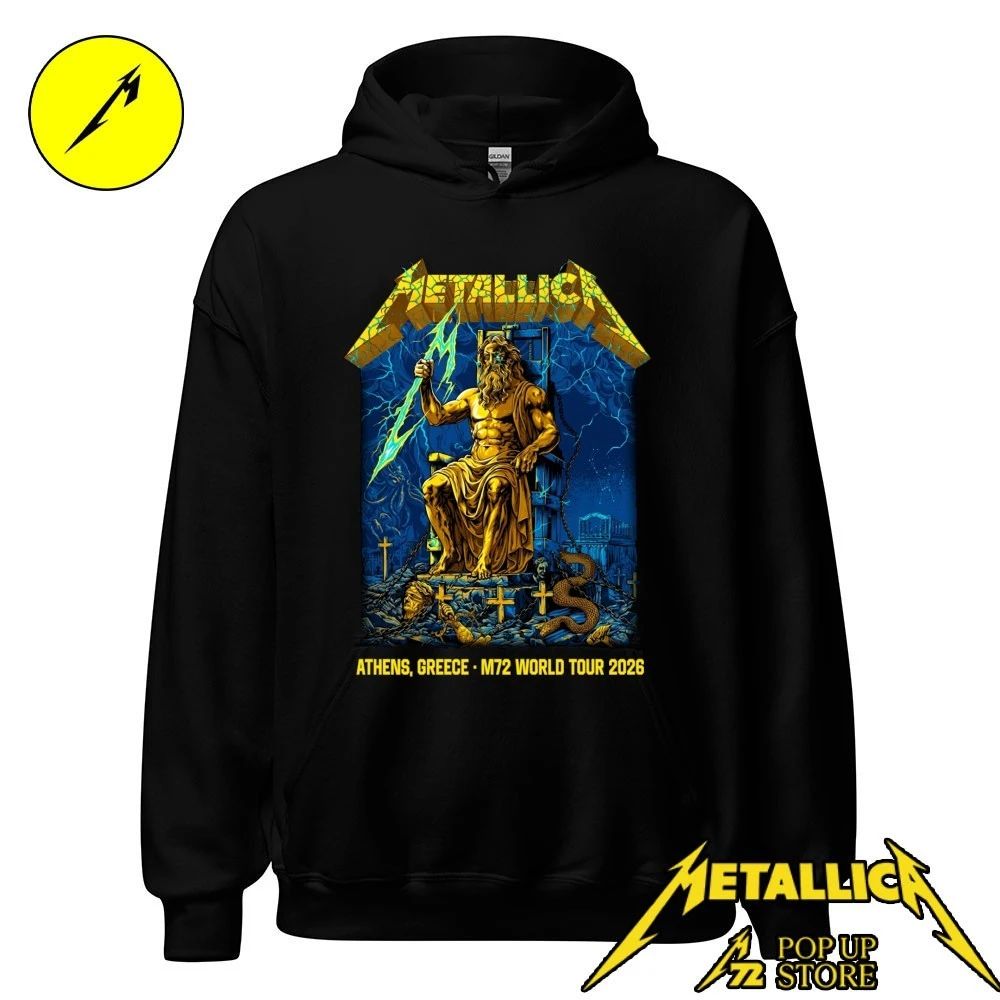Metallica M72 Athens 2026 Olympic Stadium, 9 May 2026 by Revolverdart Shirt