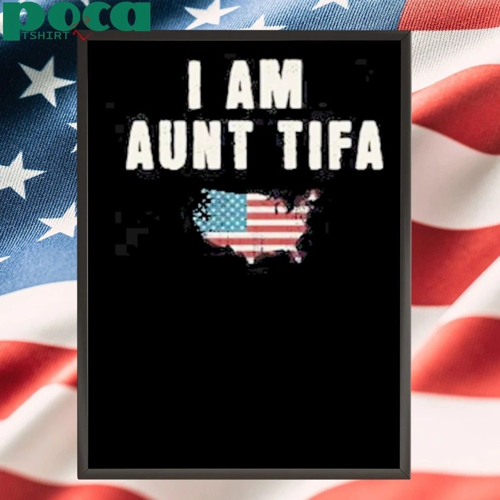I Am Aunt Tifa Fight Fascists Shirt