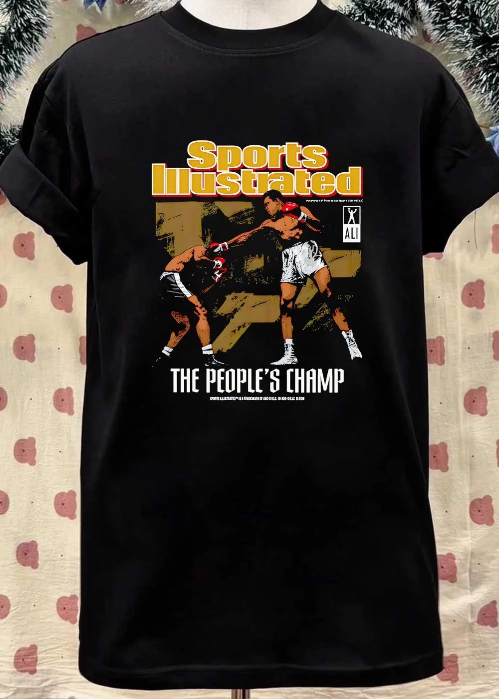 Muhammad Ali Sports Illustrated The People’s Champ retro shirt