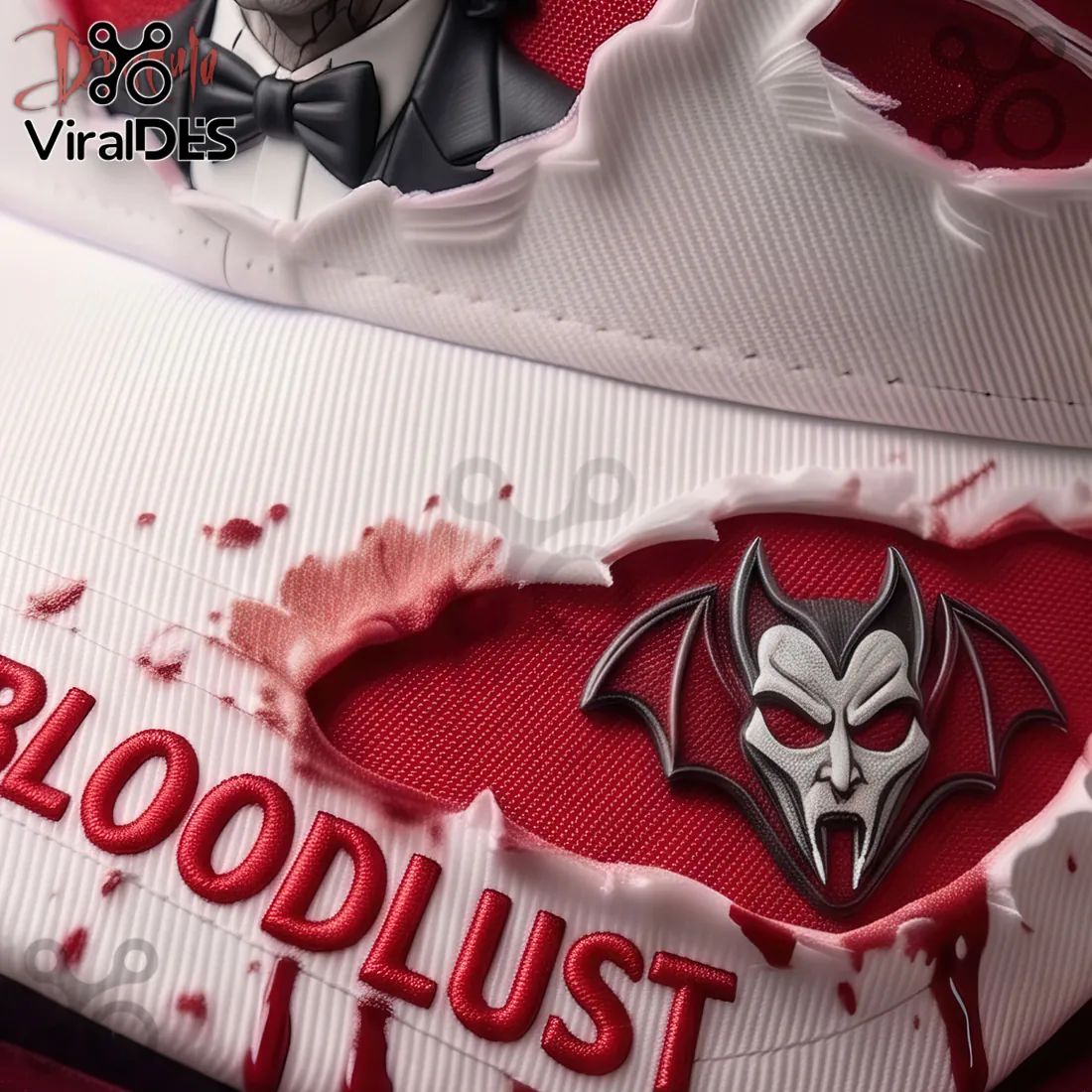 Dracula A Night Of Bloodlust Sculpted 3D Baseball Cap