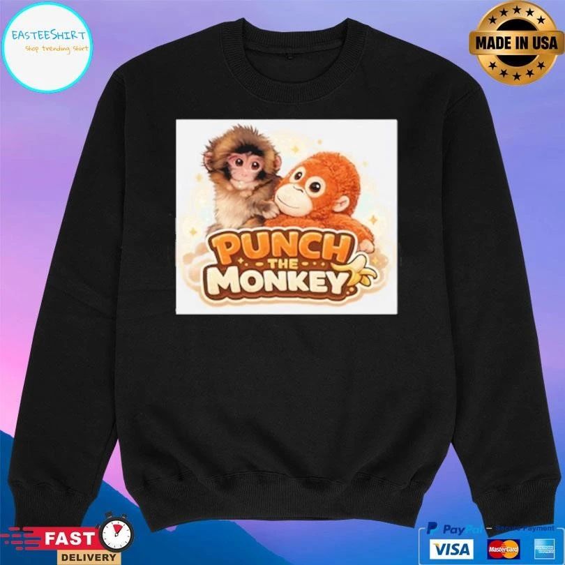 Punch The Monkey Hot 2026 T-shirts