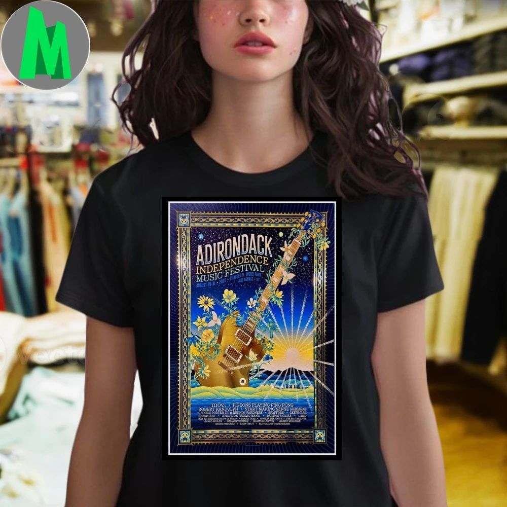 Fall Tour 2025 Adk Independence Music Fest Lake George, NY Poster Shirt
