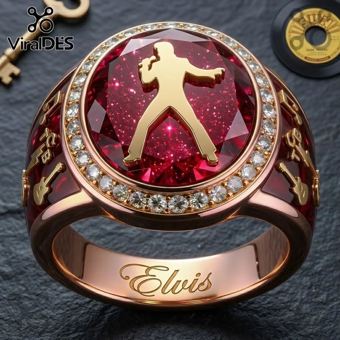 Elvis Presley Signature Limited Edition Ring