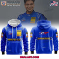Arjun Maini HRT Ford Racing 3D Apparel 2026 Hoodie Jersey