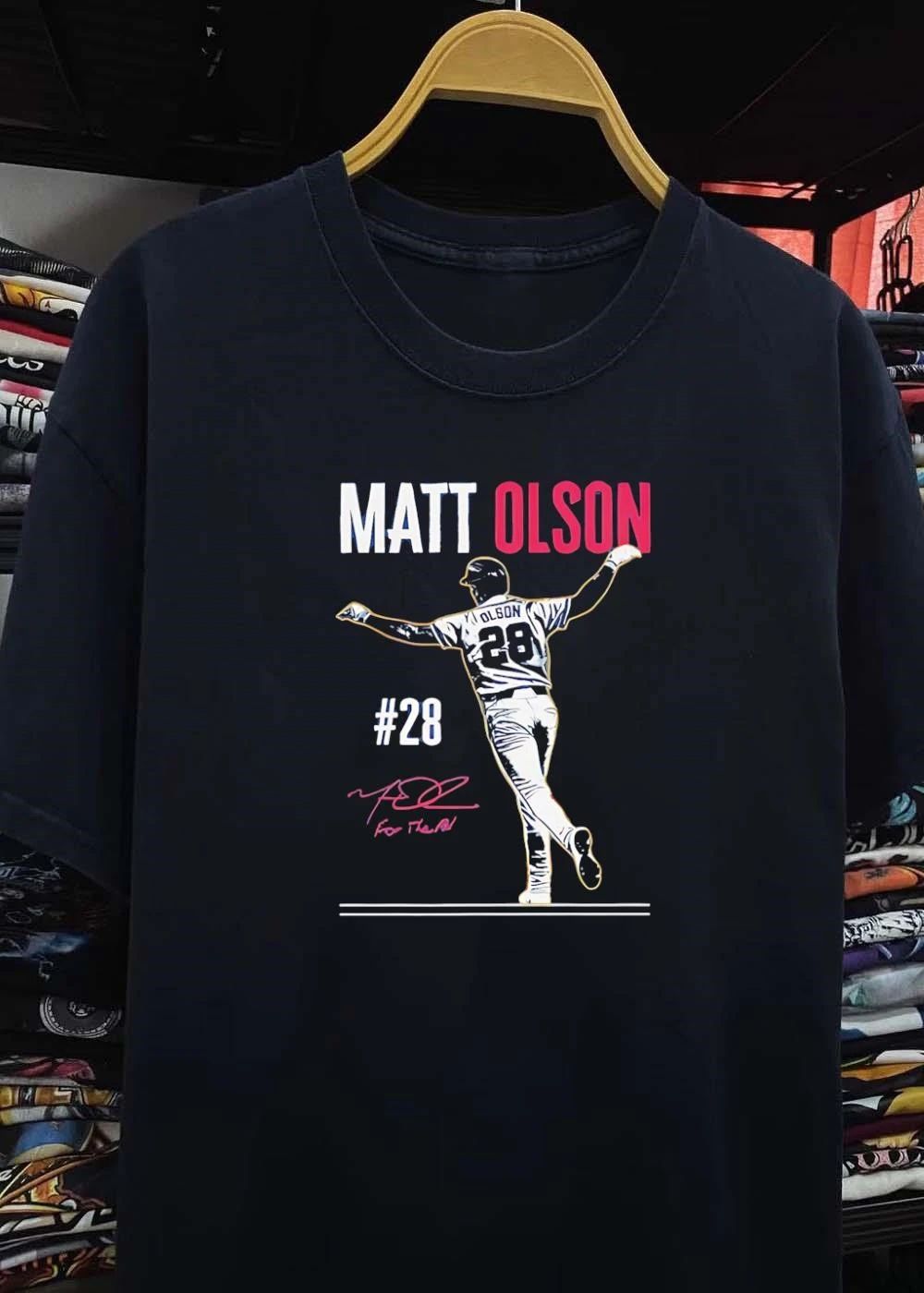 For the A Matt Olson 28 Baseball T-Shirt