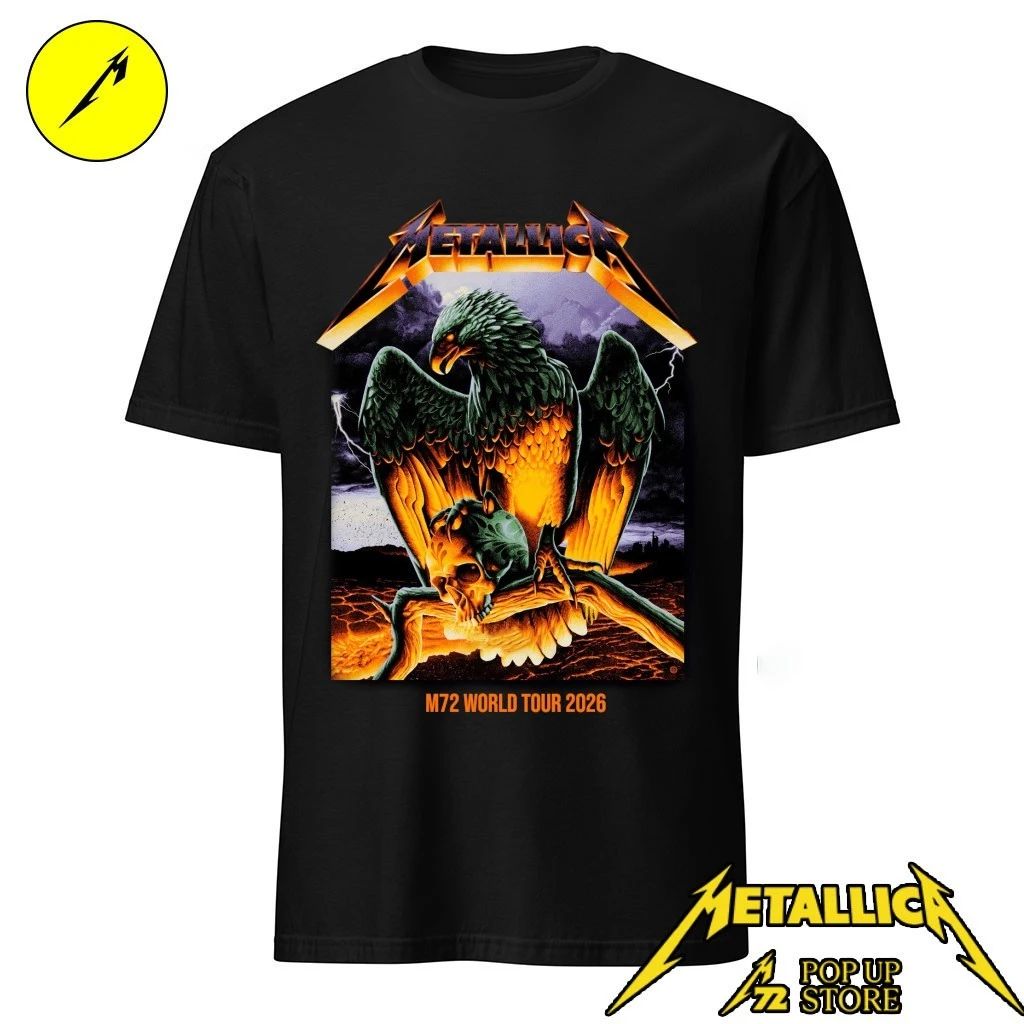 Metallica M72 Frankfurt Eagle Skull Limited Edition Shirt – May 24 at Deutsche Bank Park, Germany