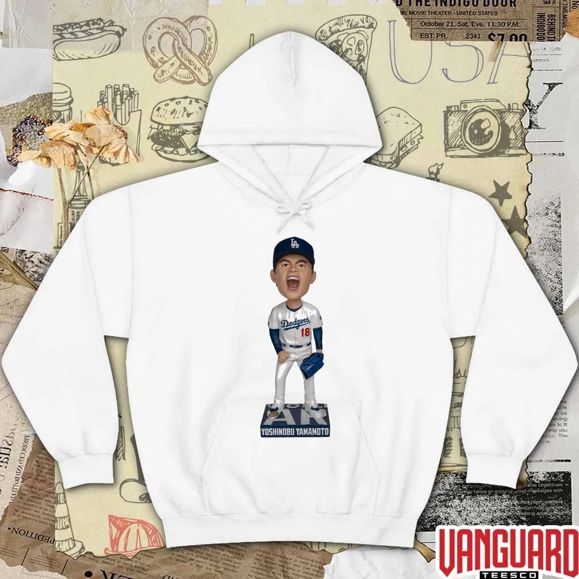 Dodgers Yoshinobu Yamamoto Starter Series Bobblehead 2026 Giveaway t-shirt