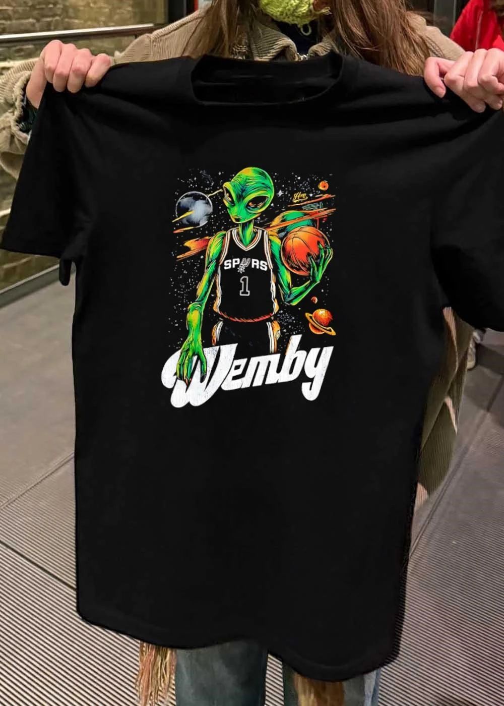 Victor Wembanyama San Antonio Spurs NBA SPURS 1 WEMBY shirt