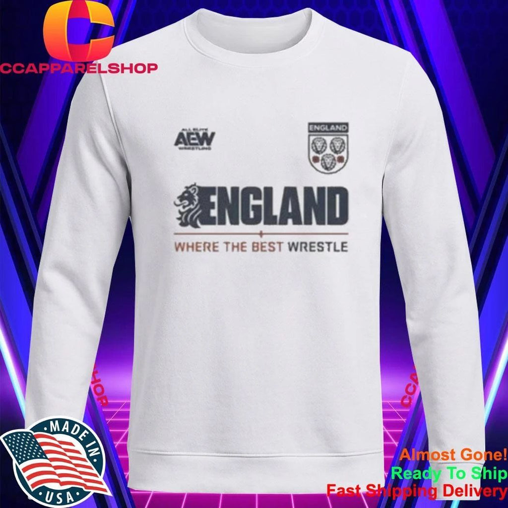 AEW Tournament Soccer Collection England Shirt