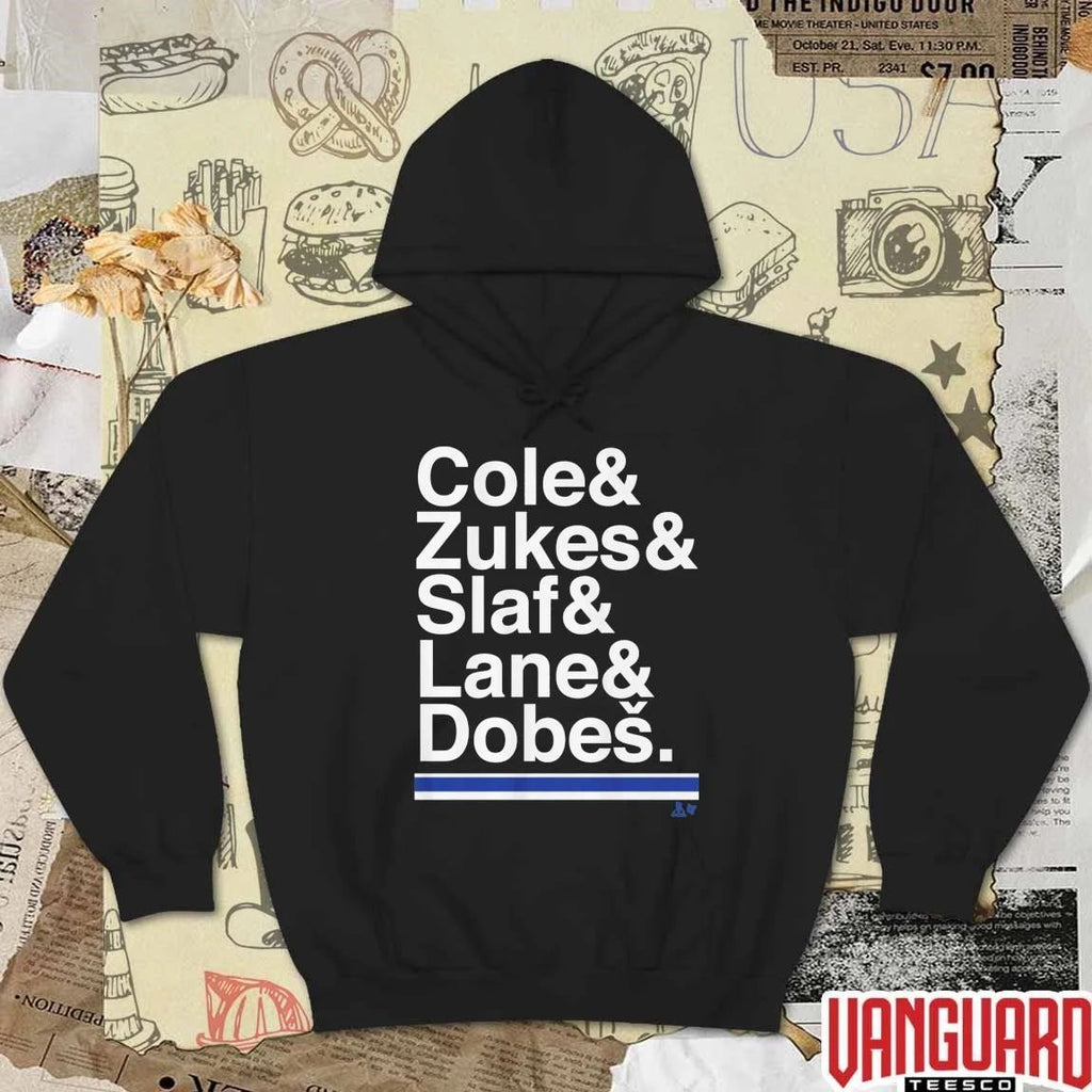 Montreal Hockey Ampersand Cole and Zukes and Slaf and Lane and Dobes t-shirt