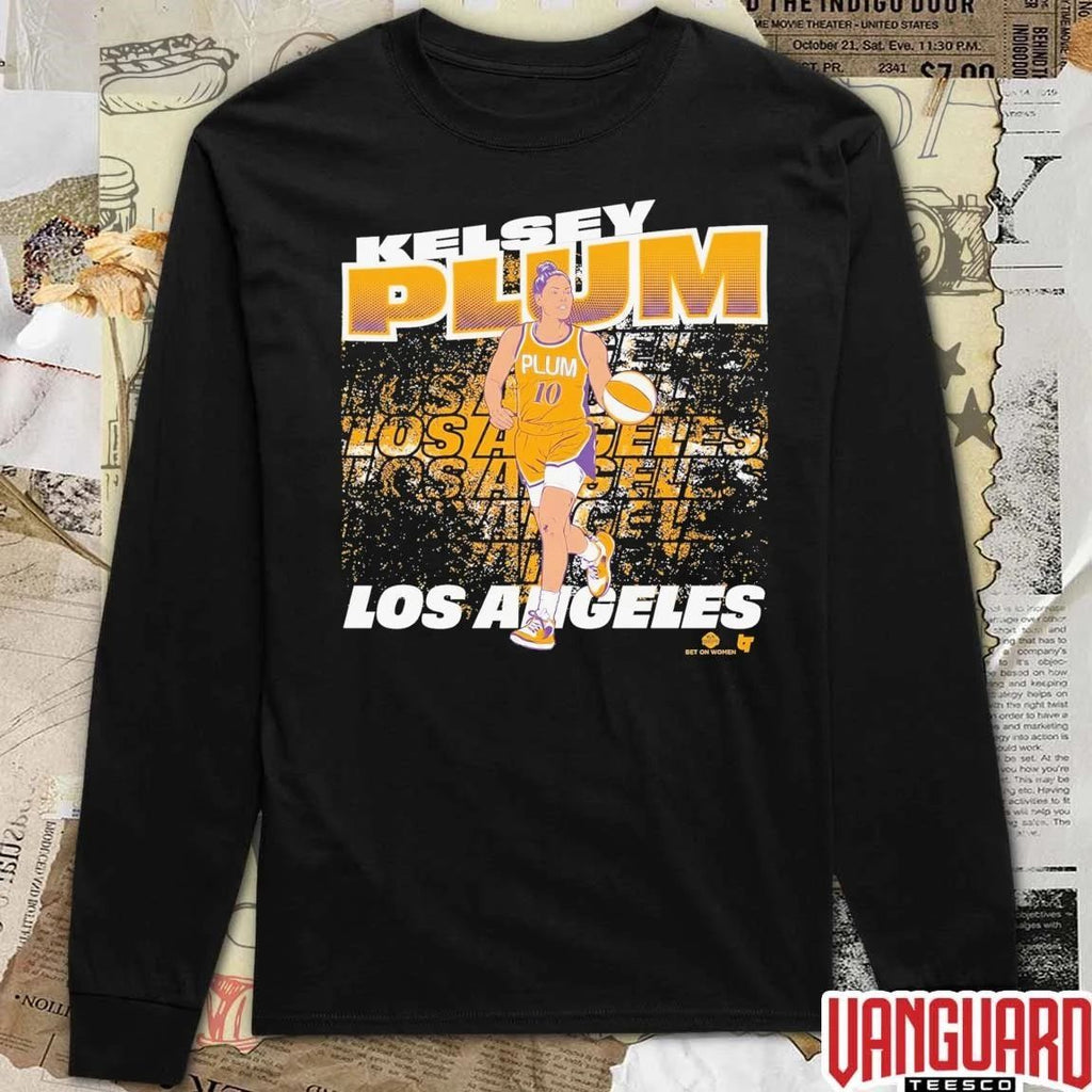 Kelsey Plum Street Ball Los Angeles Sparks 2026 WNBA t-shirt