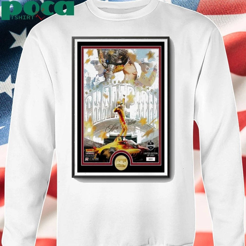 2025 NTT Indycar Champion Alex Palou Winner Poster shirt