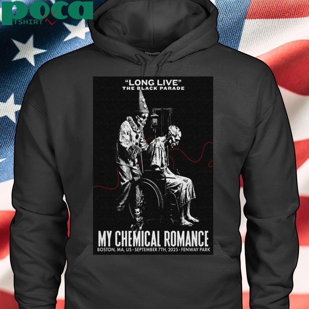 My Chemical Romance Boston Event 09.07.2025 Poster T-shirt