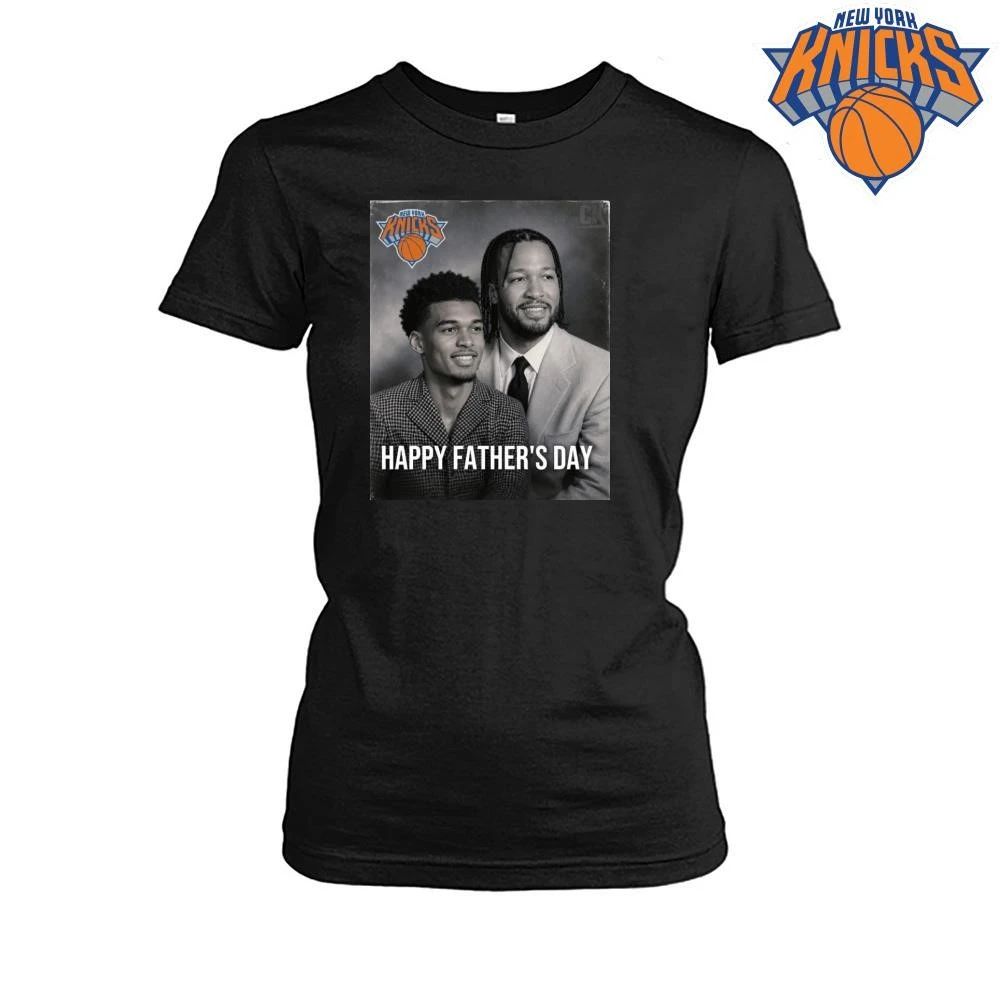 Jalen Brunson And Victor Wembanyama Retro Vintage Style New York Basketball Father Day Shirt