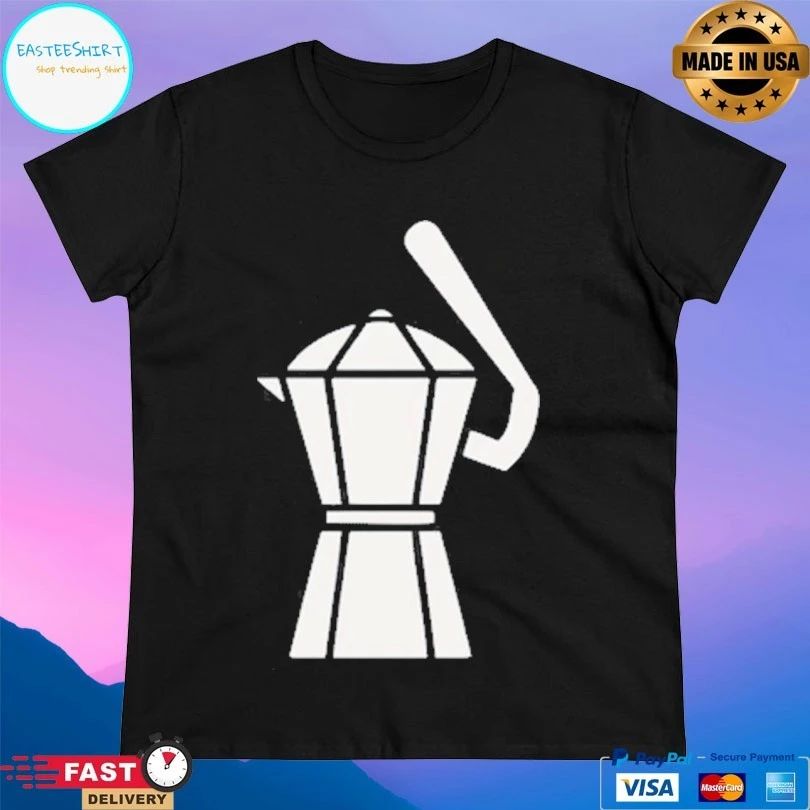 Moka Pot Espresso Baseball T-shirts