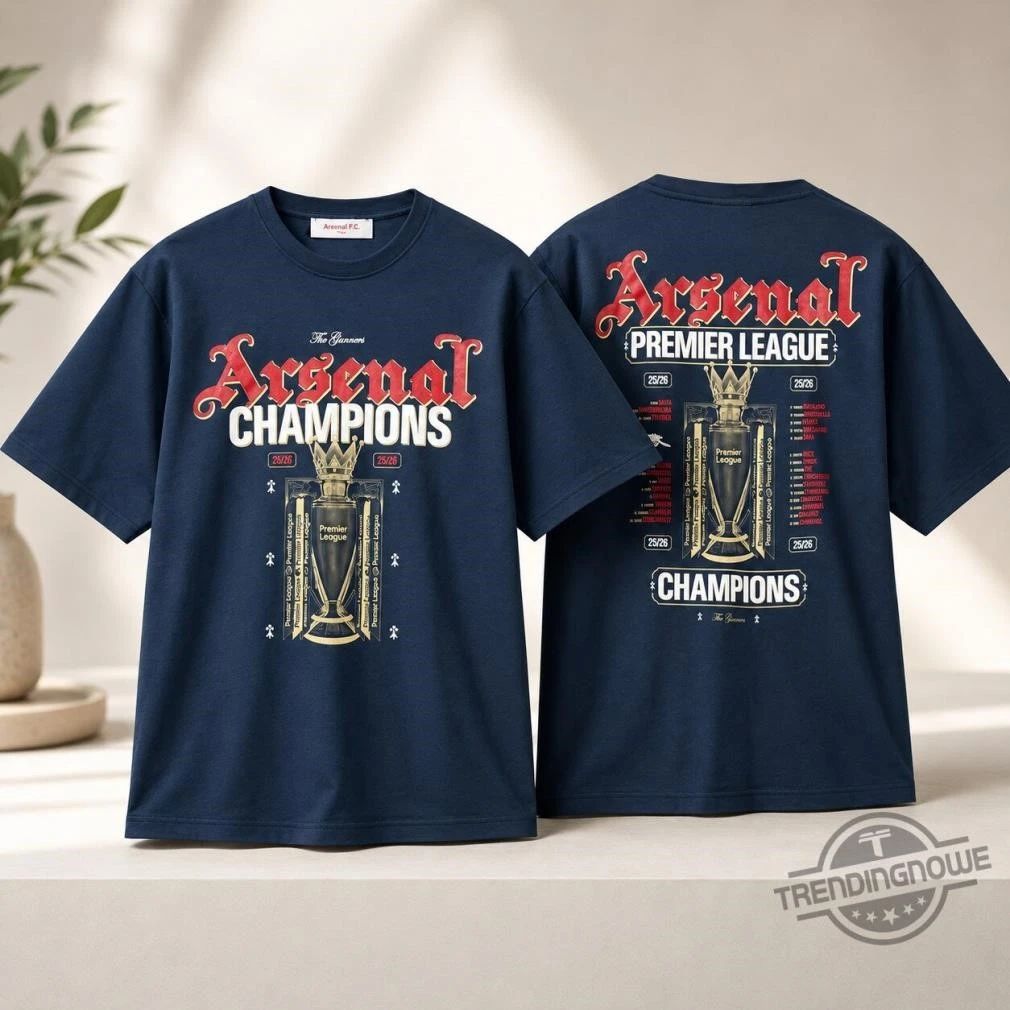Arsenal Premier League Champions 2026 Shirt