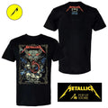 Metallica Glasgow Pop-Up Shop T-Shirt – Limited Edition June 25, 2026 Hampden Park, Scotland – By WolfSkullJack