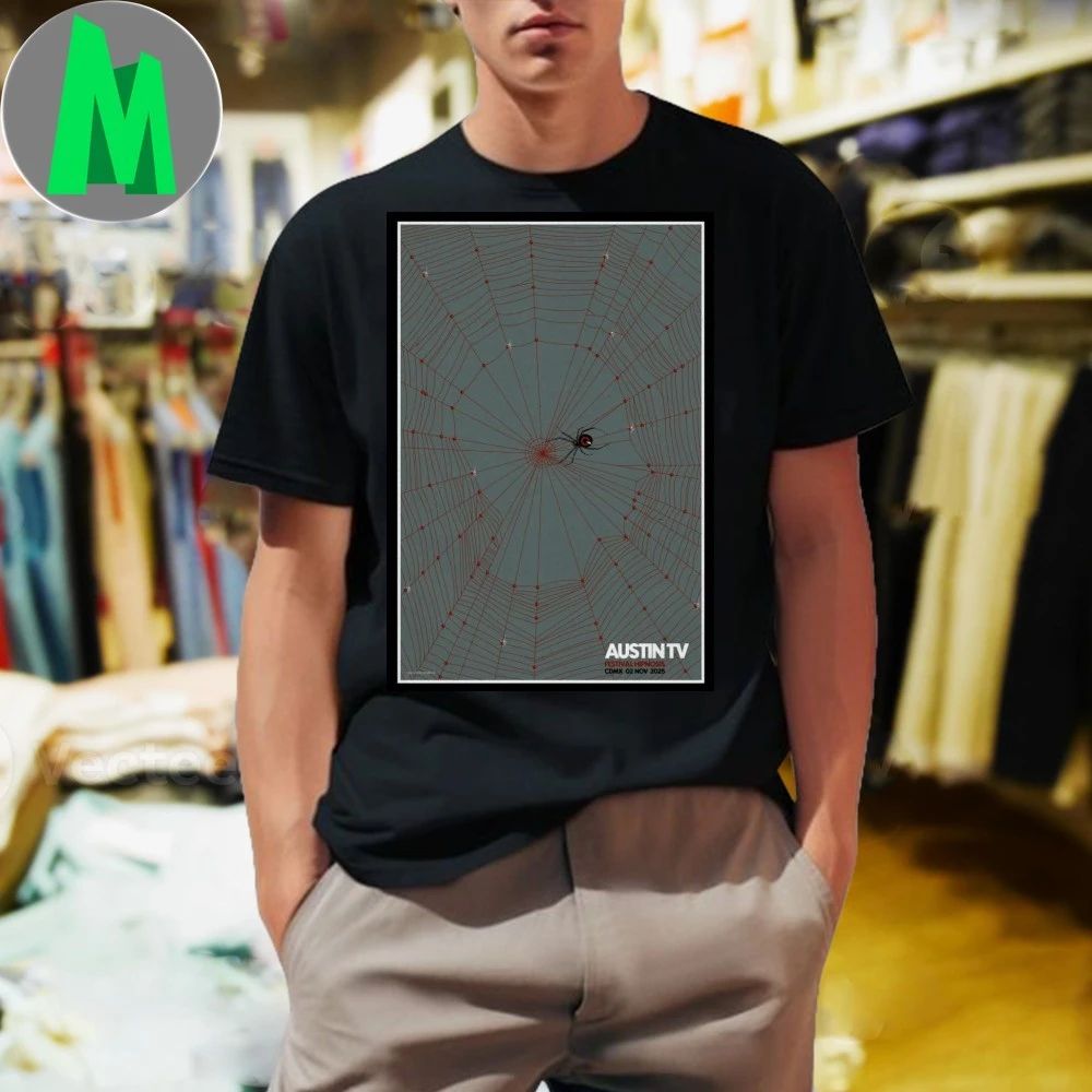 Austin TV Hipnosis Festival November 2 2025 Poster Shirt