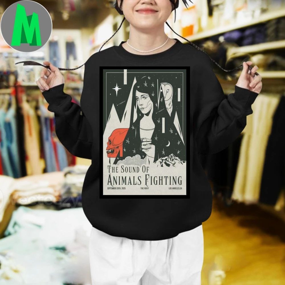 The Sound of Animals Fighting Tour Los Angeles, CA 2025 Poster Shirt