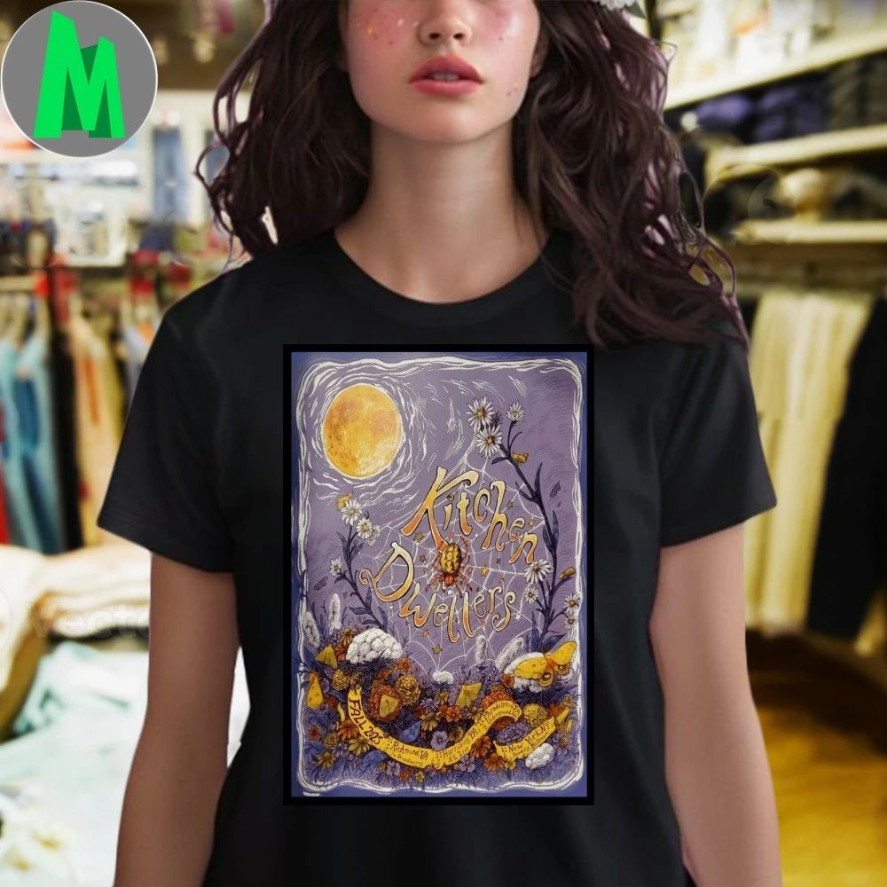Poster Kitchen Dwellers Tour 2025 New Shirt
