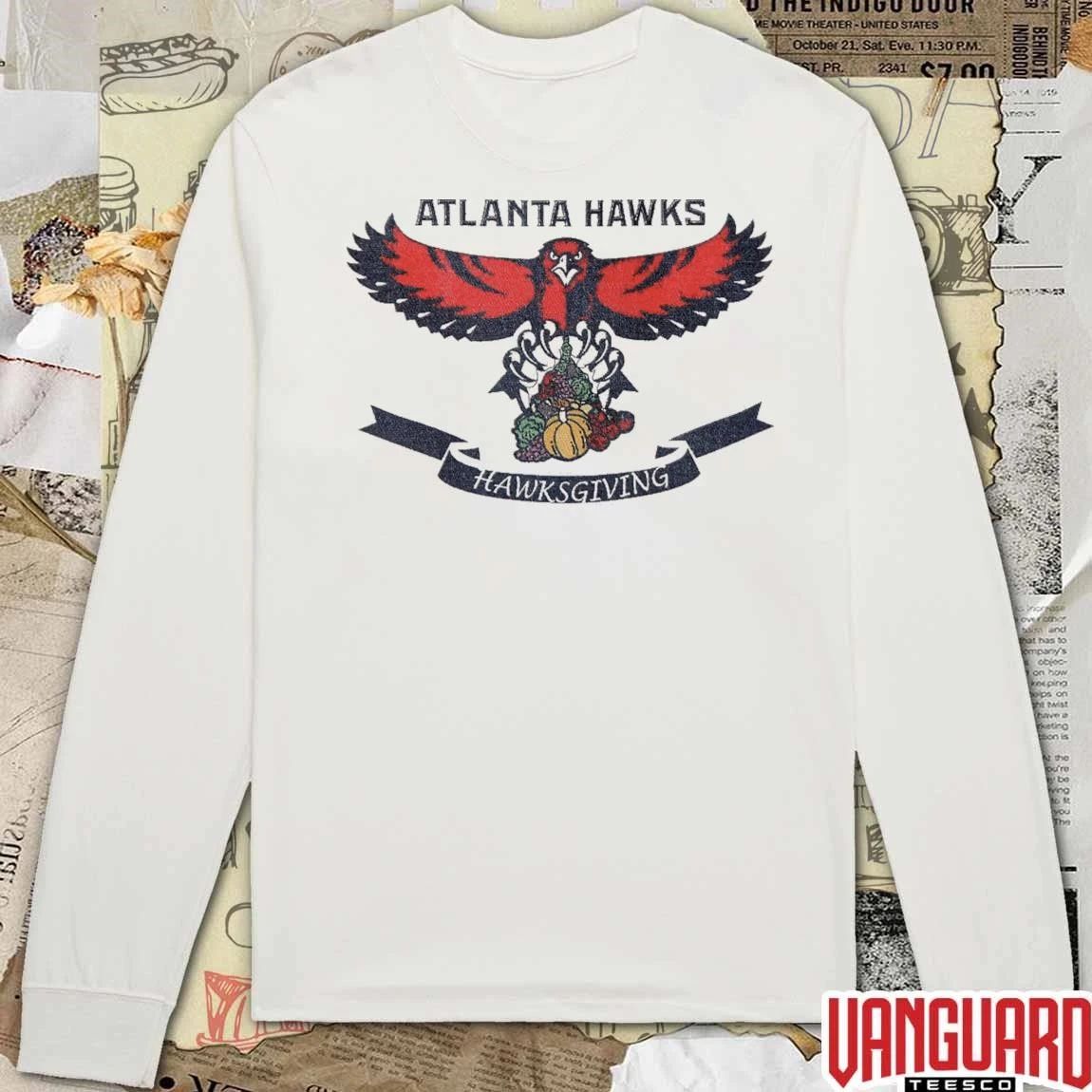 Atlanta Hawks Hawksgiving Logo t-shirt