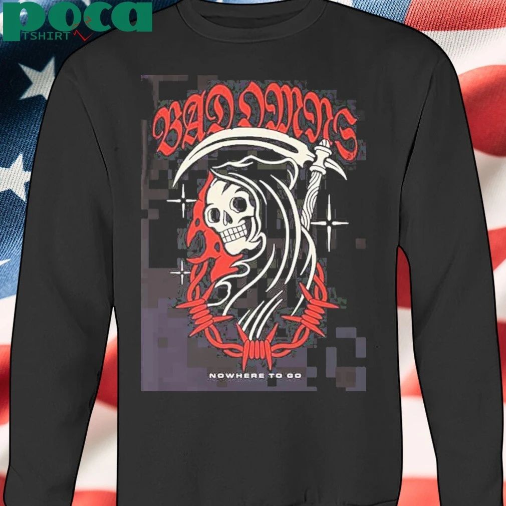 Bad Omens 2025 Nowhere To Go T-shirt