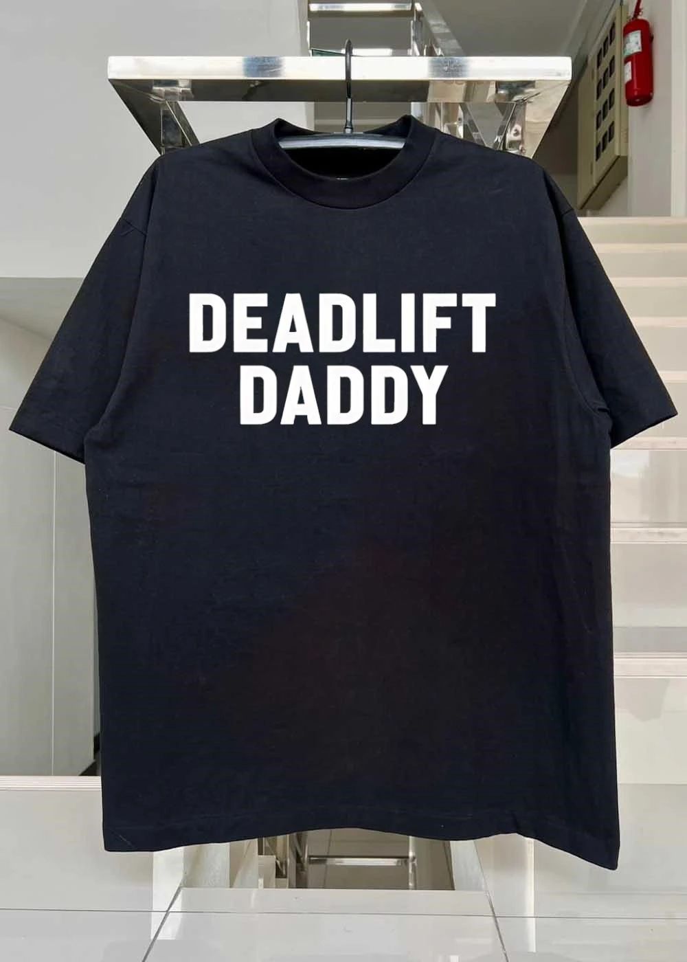 Deadlift Daddy Fitness Gym Workout Shirt